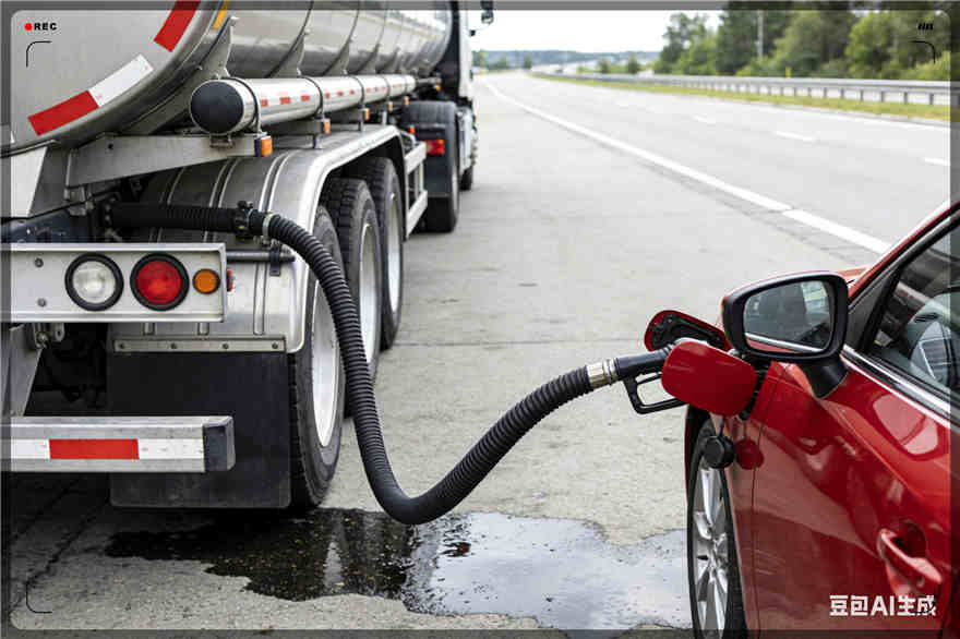 含山汽车救援送水案例